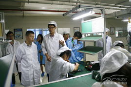 深圳宏信公司领导莅临天缘参观考察 技术服务